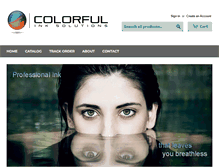 Tablet Screenshot of colorfulinks.com